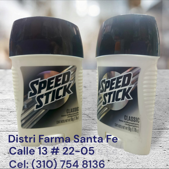 DESODORANTE SPEED STICK BARRA X 45GR (IVA)