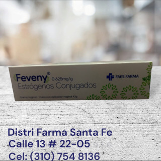 FEVENY CREMA VAGINAL X 43G (ESTROGENOS CONJUGADOS)