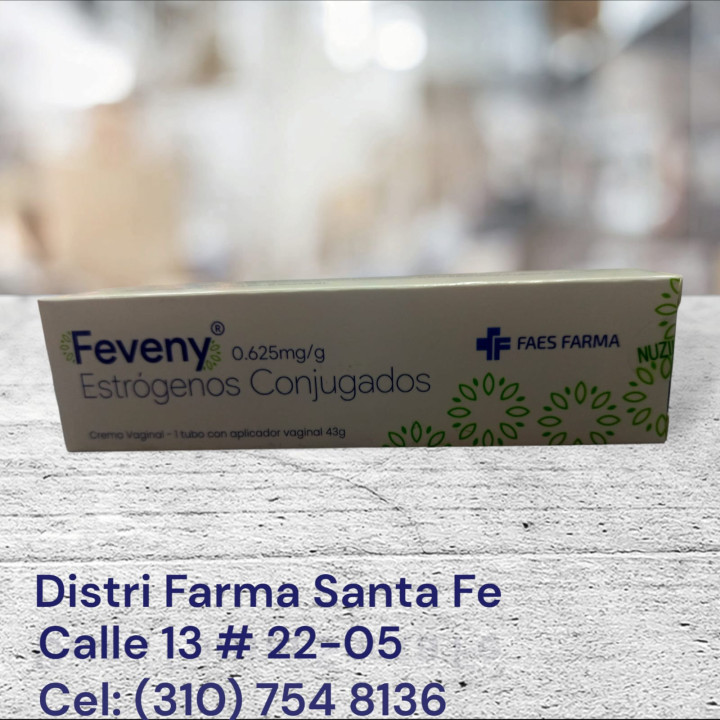 FEVENY CREMA VAGINAL X 43G (ESTROGENOS CONJUGADOS)