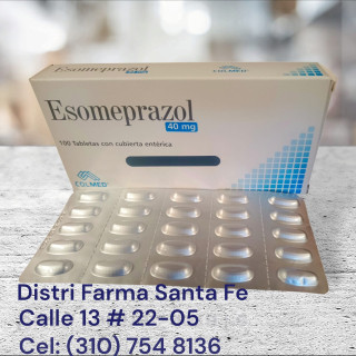 (T) ESOMEPRAZOL COLMED 40MG X 100 CAPSULAS