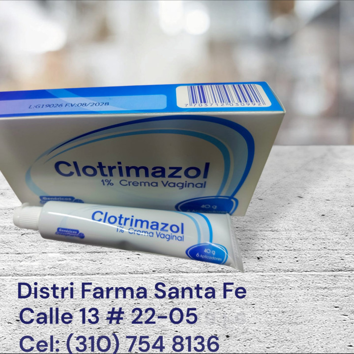 CLOTRIMAZOL CREMA VAGINAL 1% COASPHARMA 40GR