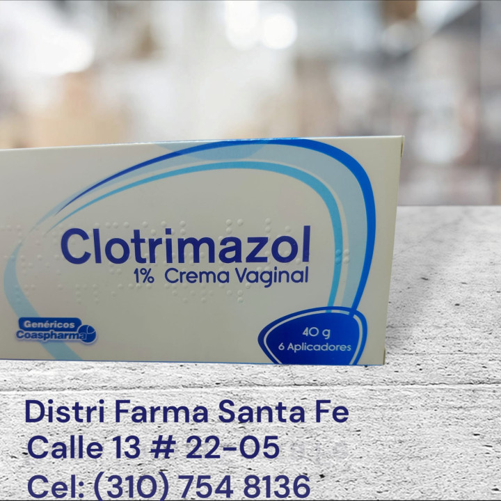 CLOTRIMAZOL CREMA VAGINAL 1% COASPHARMA 40GR