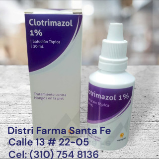 CLOTRIMAZOL MEMPHIS SOLUCION X 30ML