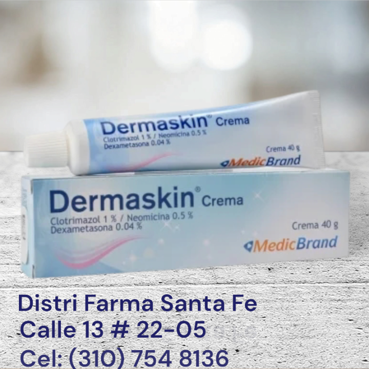 DERMASKIN CREMA TUBO X 40GR (GRANDE)
