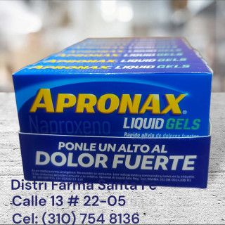 APRONAX GEL 275MG X 32 CAPSULAS