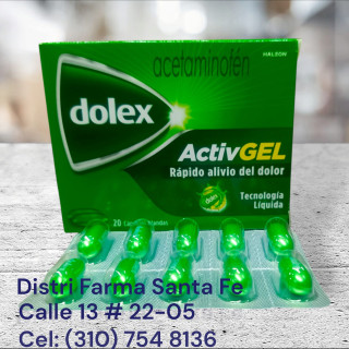 DOLEX ACTIVGEL X 20 CAPSULAS