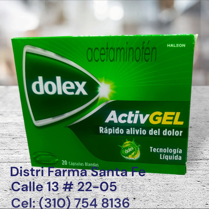DOLEX ACTIVGEL X 20 CAPSULAS