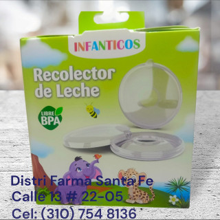 RECOLECTOR DE LECHE PLASTICO (IVA)
