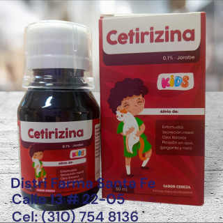 CETIRIZINA JARABE MEMPHIS  X 60ML