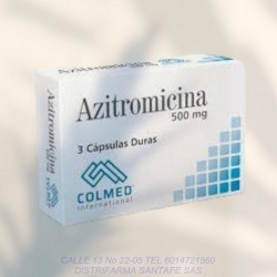 Azitromicina Colmed 500Mg X...