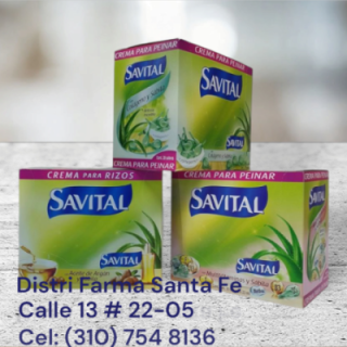 SAVITAL CAJA X 20 SOBS (SHAMPO,CREMA, ACON) (IVA)