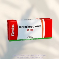 Hidroclorotiazida Genfar...
