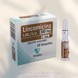 Lincomicina Vitalis 300Mg X...