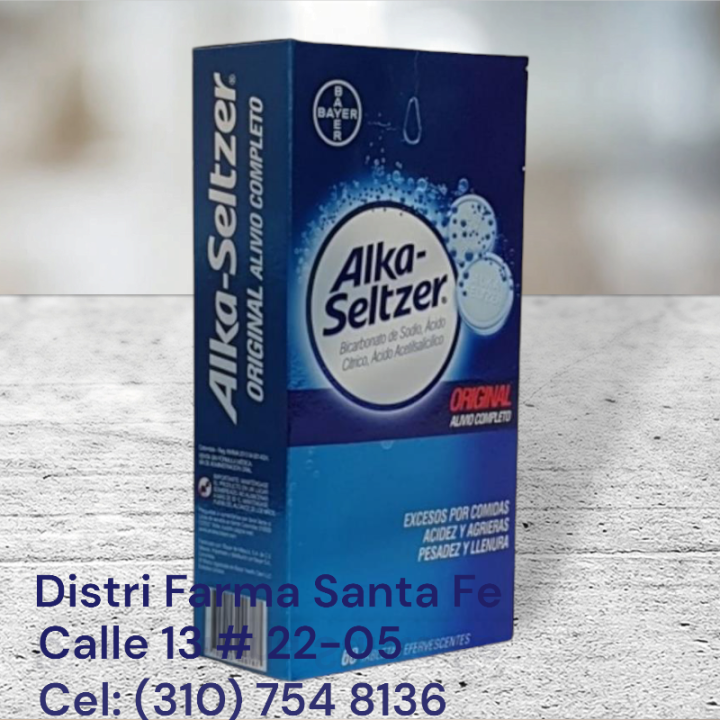 ALKA SELTZER X 60 TABLETAS