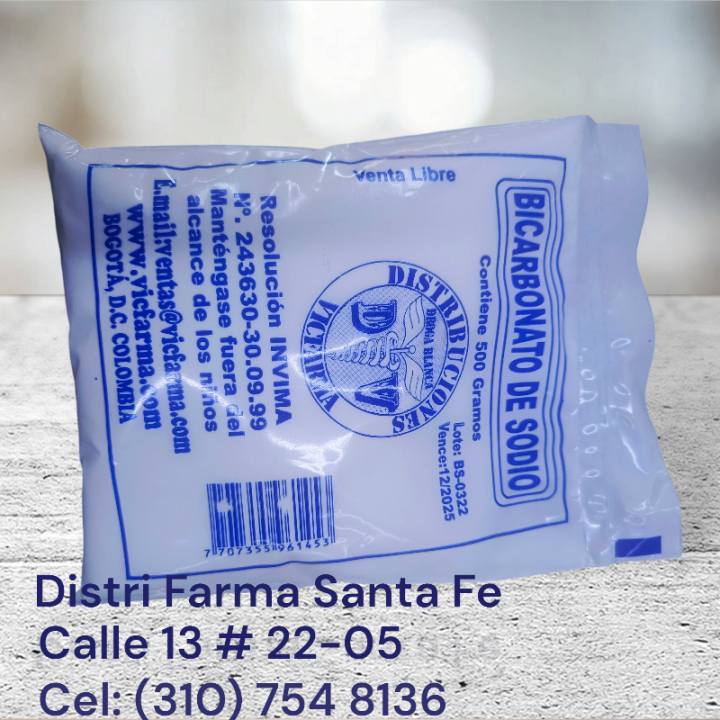 BICARBONATO DE SODA X LIBRA