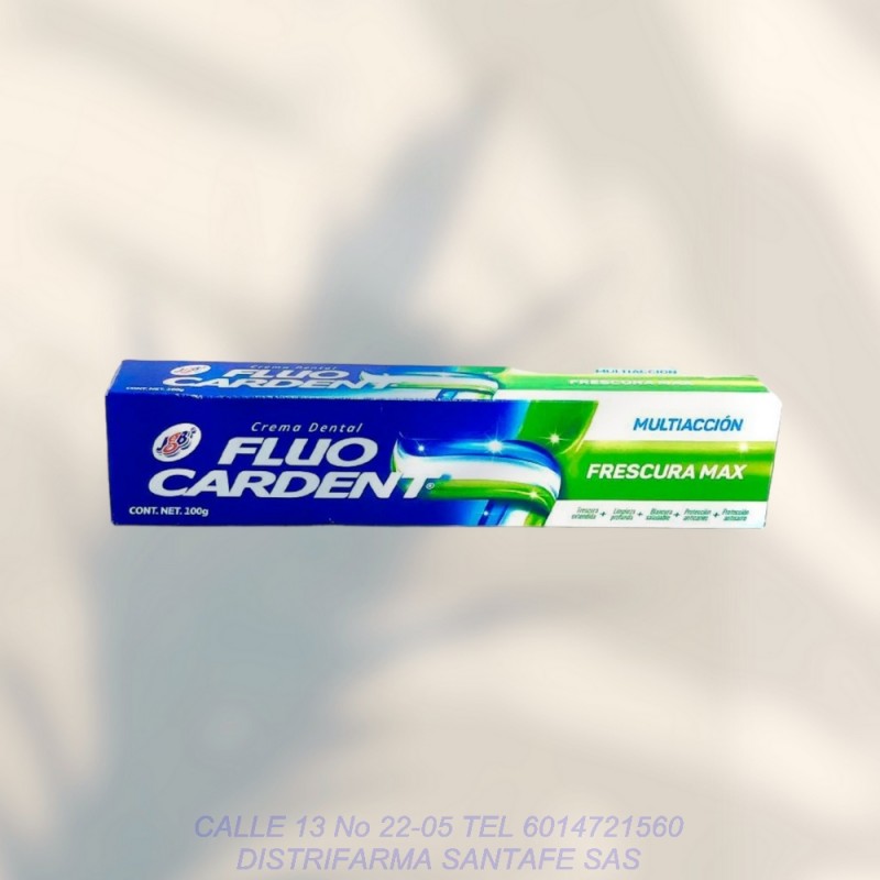 Crema Dental Fluo Cardent 75Ml (Iva)