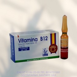 Vitamina  B12 Ecar X 5...