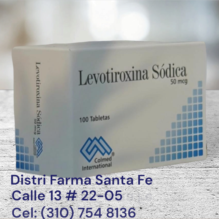 LEVOTIROXINA SIEGFRIED 50MG X 300 TABLETAS