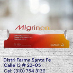 MIGRINON X 100 TABLETAS (DOLOR DE CABEZA)
