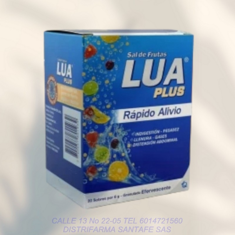SAL de FRUTAS LUA-G 12 sobres - Drogas Exito