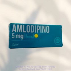 Amlodipino Laproff 5Mg X 10...