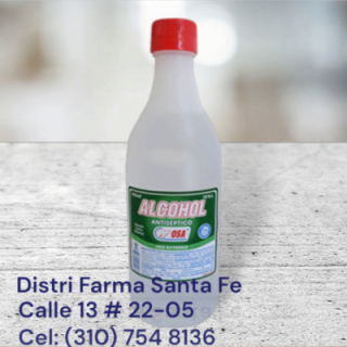 ALCOHOL DE  MEDIAS FRASCO X 345ML (ANTISEPTICO)