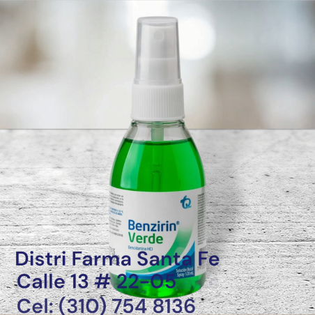 BENZIRIN VERDE SPRAY X 120ML (TQ)