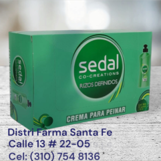 SHAMPOO SEDAL X 12 SOBRES (IVA)
