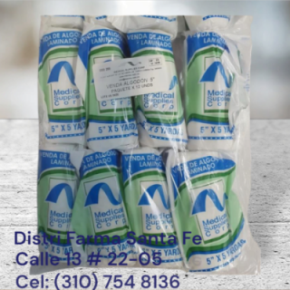 VENDA DE ALGODON 5" X 5 YARDAS