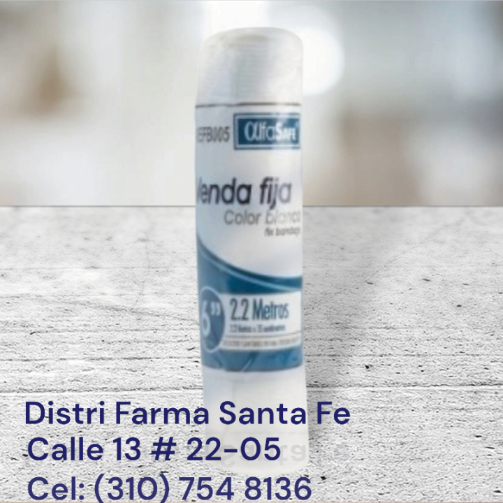 VENDA FIJA 6" X 2.2 METROS