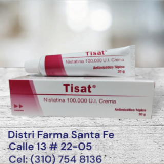 TISAT CREMA TUBO X 30GR (NISTATINA)