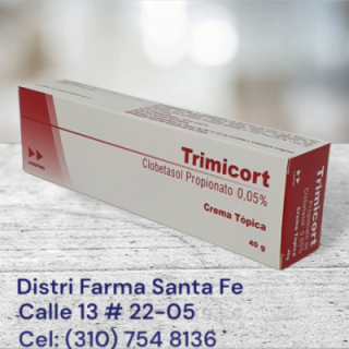 TRIMICORT CREMA 0.05% TUBO  X 40GR (CLOBETASOL)