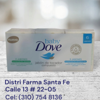 JABON DOVE BABY X 75GR (IVA)