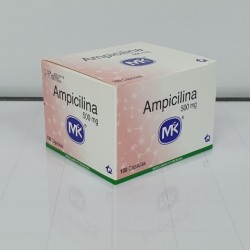 AMPICILINA MK 500MG X 100CAPS