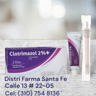 CLOTRIMAZOL MEMPHIS CREMA VAGINAL 2% TUBO X 20GR