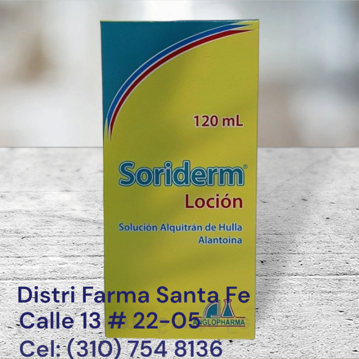 SORIDERM LOCION FRASCO X 120ML