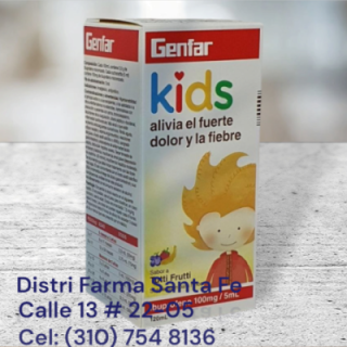 GENFAR KIDS JARABE X 120ML (IBUPROFENO)
