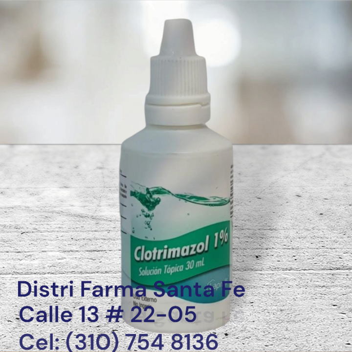 CLOTRIMAZOL MEMPHIS SOLUCION X 30ML