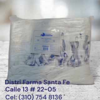 COMPRESA DE GASA X 10 UNIDADES (NO ESTERIL BLANCA)