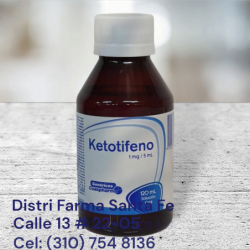 KETOTIFENO COASPHARMA JARABE X 100ML