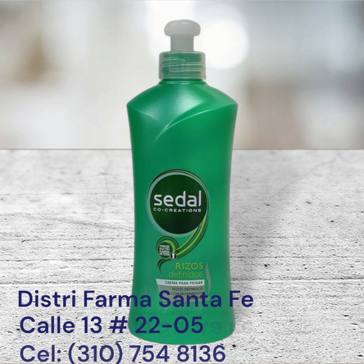 CREMA PARA PEINAR SEDAL POTE X 300ML (IVA)