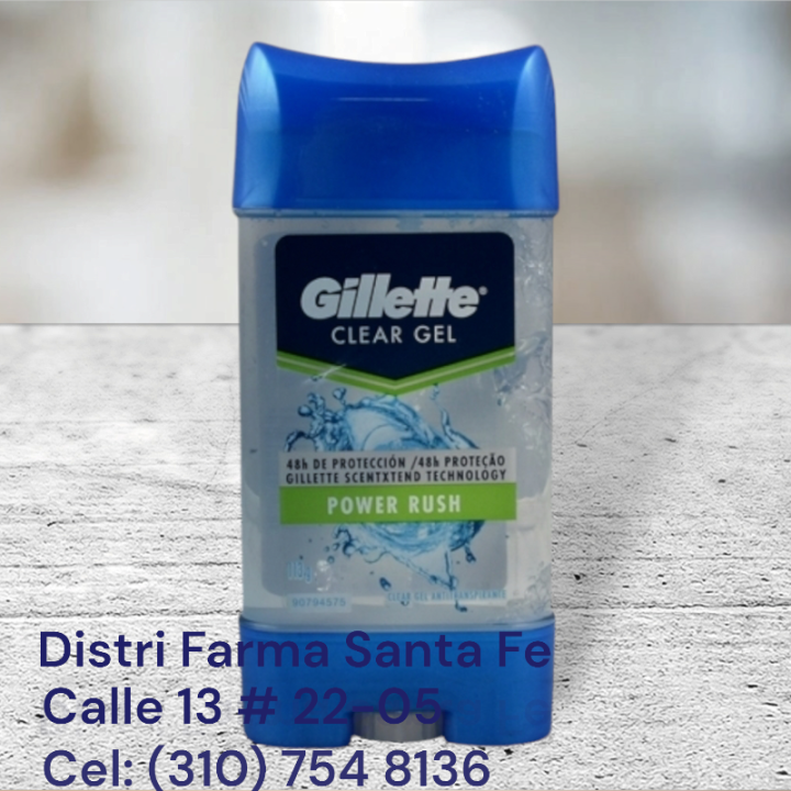 DESODORANTE GILLETTE SERIES GEL X 113G (IVA)