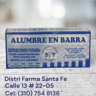 ALUMBRE BARRA X 24 UNIDADES