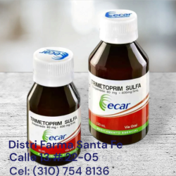TRIMETOPRIM SULFA SUSPENSION ECAR 80/400MG X 120ML