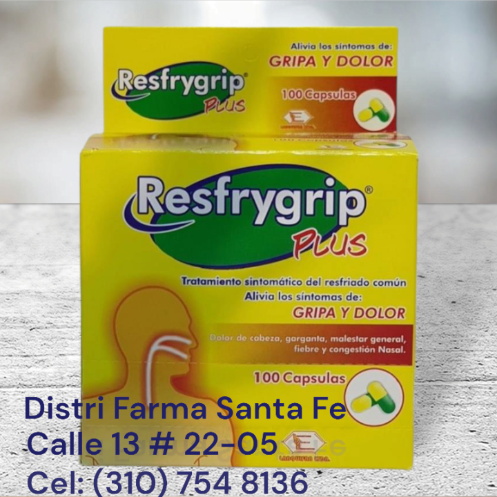 RESFRYGRIP PLUS CAJA  X 100 CAPSULAS (BF)