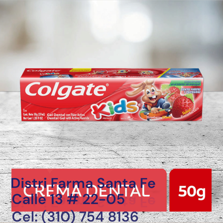 CREMA DENTAL COLGATE KIDS X 50GR (IVA)