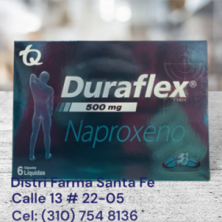 DURAFLEX ADVANCE X 8 CAPSULAS (NAPROXENO) (TQ)