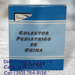 COLECTOR PEDIATRICO DE ORINA  X 25 UNIDADES