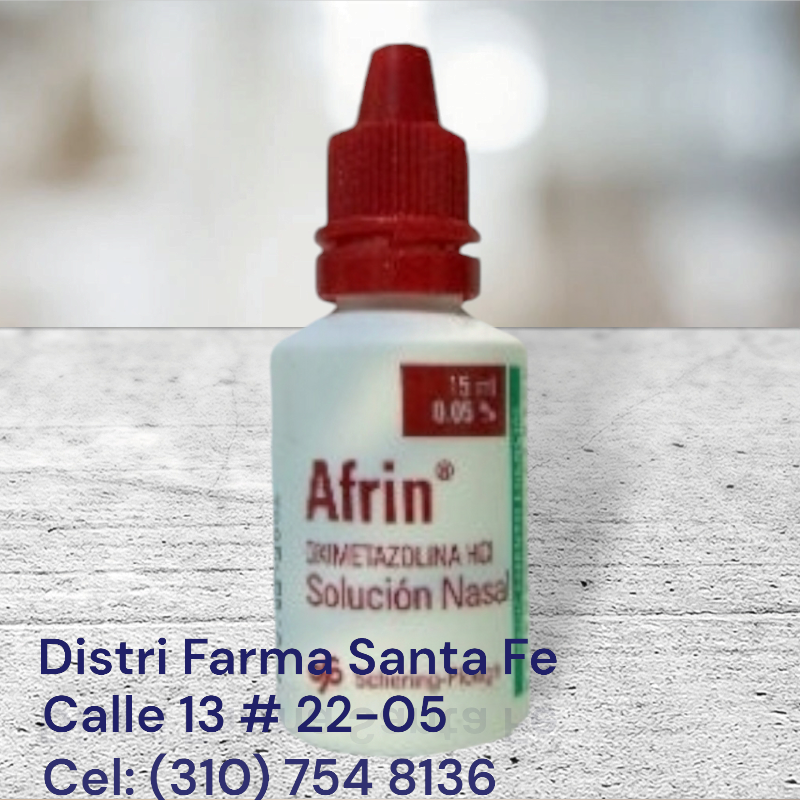 AFRIN ADULTOS  GOTAS 5% X 15ML TAPA ROJA
