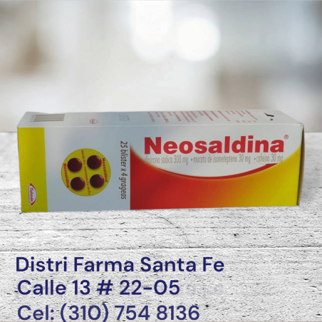 NEOSALDINA X 100 TABLETAS
